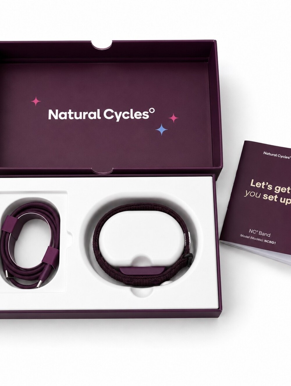 NEW Natural Cycles NC° Band NCBG1 Fertility Temperature Tracker
